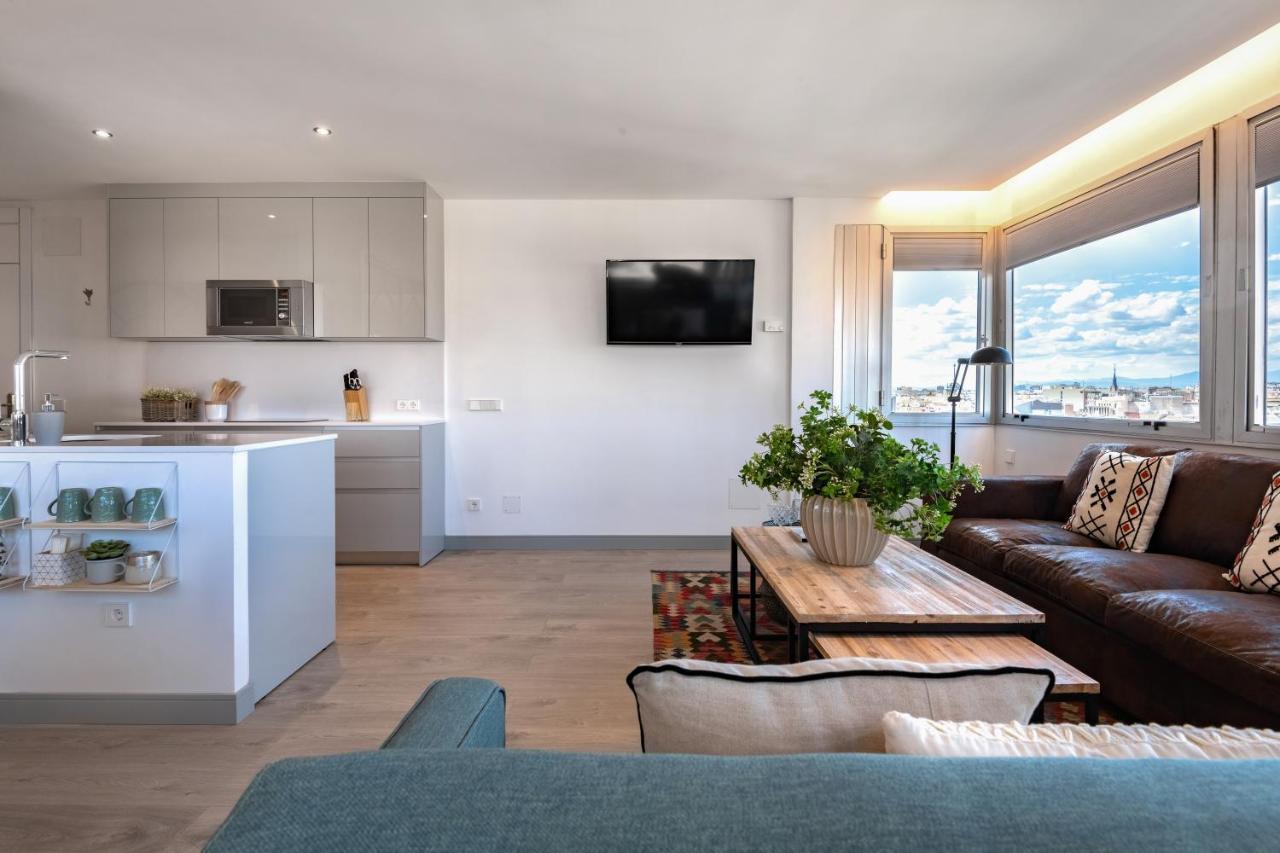 2 Bedrooms 1 Bathroom Furnished - Justicia - Incredible Views - Mintystay Madrid Luaran gambar