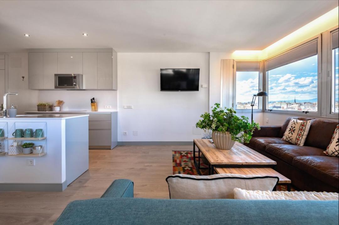 2 Bedrooms 1 Bathroom Furnished - Justicia - Incredible Views - Mintystay Madrid Luaran gambar